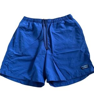 L.L. Bean Navy Swim Trunks